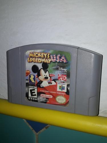 Juego Nintendo 64 Mickey Speedway Usa
