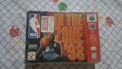 Juego Nintendo 64 N64 In The Zone 98