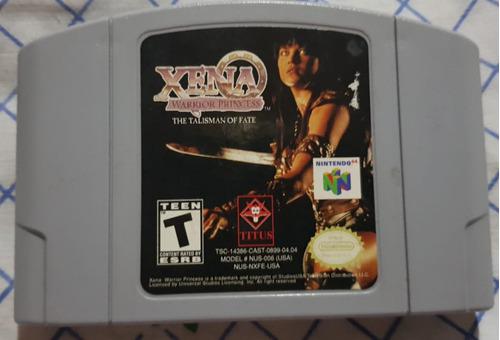 Juego Nintendo 64 N64 Xena Warrior Princess