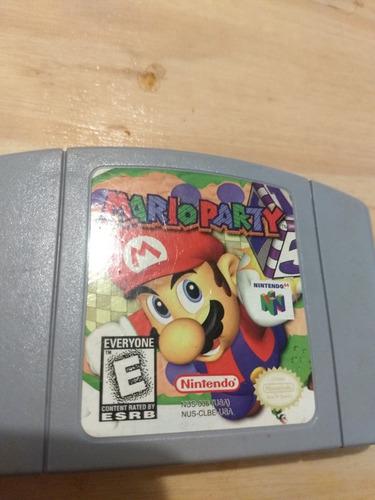 Juego Nintendo 64 Original Mario Party