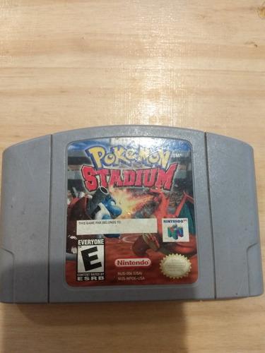 Juego Nintendo 64 Pokémon Stadium Original