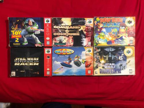 Juegos Nintendo 64 Con Caja Y Manual