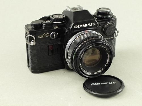 Olympus Om 10 Quartz 35 Mm + Winder 2 + Zoom + Manuales