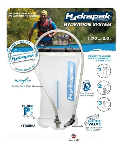 Bolsa Hidratacion Hydrapak 2 Litros, Reversible Resistente