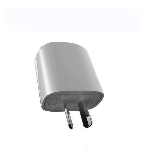 Cargador De Pared Celular Tab 220v A Usb 2.4a West C/ Cable