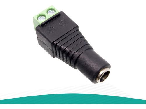 Conector Ficha Plug Hembra Alimentacion Camaras Cctv