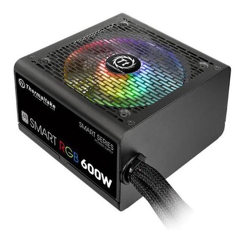 Fuente Pc Thermaltake Smart Rgb 600w 80 Plus