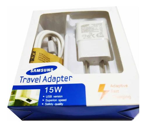 Kit Cargador Pared Travel Adapter Usb 5v-2a + Cable Microusb