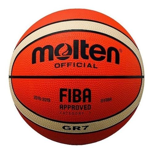 Pelota Basket Basquet N°7 Molten Gr7 Basket Entrenamiento