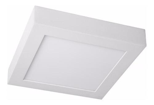 Plafón Panel Led Para Aplicar 22x22cm 18w Blanco Candil