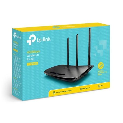 Router Wifi Tp-link Tl-wr940n Norma N 450mbps Antena De 5dbi