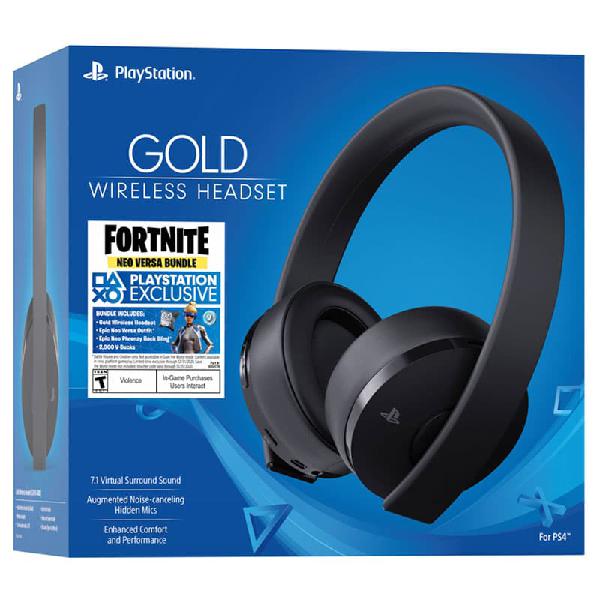 Auriculares Headset Sony Ps4 Wireless Gold Nuevo Modelo