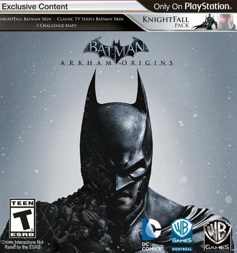Batman Arkam Origins - Juego Físico Original - Ps3