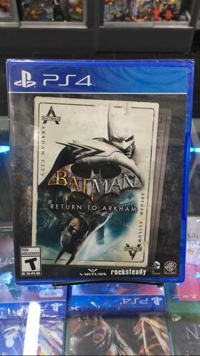 Batman Return To Arkham Ps4 Fisico Nuevo Sellado