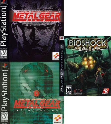Bioshock + Metal Gear Solid - Digital - Ps3