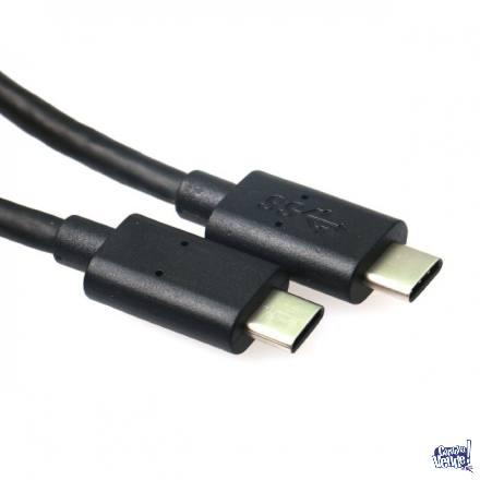 CABLE USB TIPO C - USB TIPO C 1.2 MTS