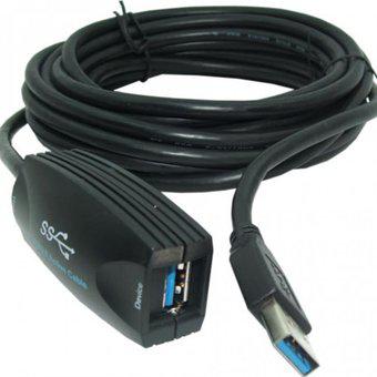 Cable Alargue Usb 3,0 De 5 Metros Nisuta Caexus3 Amplificado