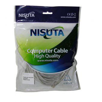 Cable De Red Utp 7 Metros Nisuta Ns-cutp7c Categoria 5e