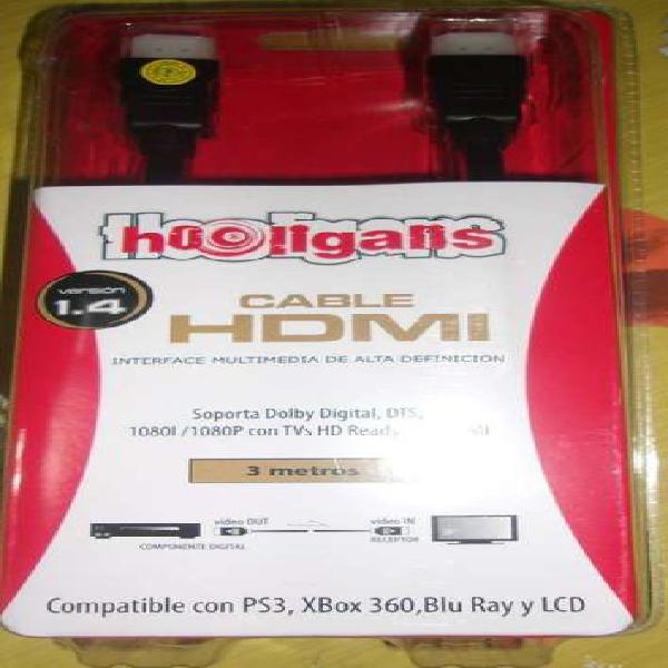 Cable HDMI 3mtrs