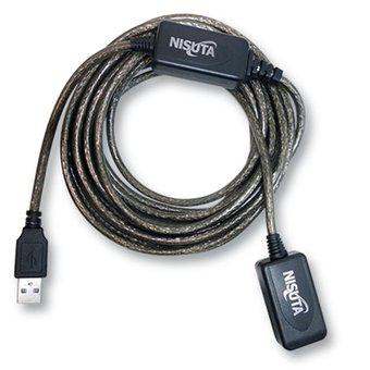 Cable Usb Alargue Amplificado 15 Metros Nisuta Ns-caexus15
