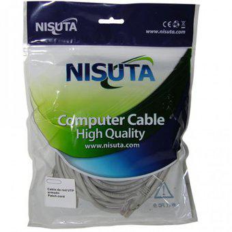 Cable Utp 3 Metros Categoria 5e Nisuta Ns-cutp3c