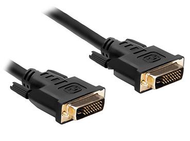 Cable de Video Digital DVI Gold Plated 1,8 Metros - Computer
