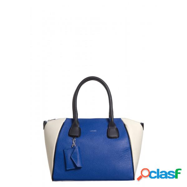 Cartera Larkin azul - Lazaro