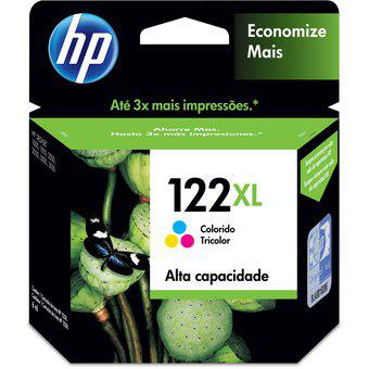 Cartucho HP 122XL-Tricolor