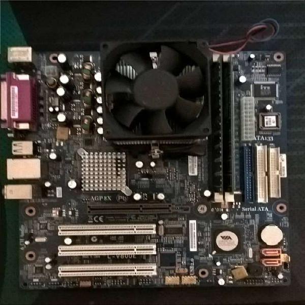 Combo Placa Base Lenovo Ddr1 + 768 Mb + Micro Athlon 64