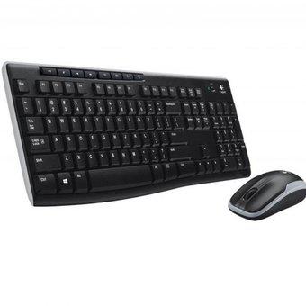 Combo Teclado Y Mouse Mk270 Logitech INALAMBRICO - NEGRO