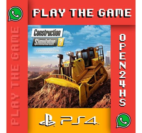 Construction Simulator 2 Us Console Edition Ps4 Digital 1°