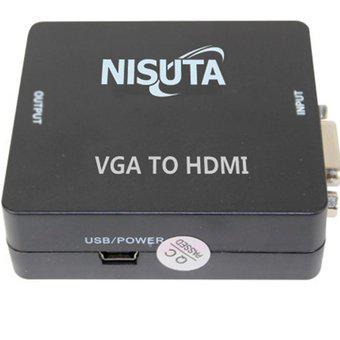 Conversor Vga + Audio 3.5mm A Hdmi 1080p Nisuta Ns-covghd3