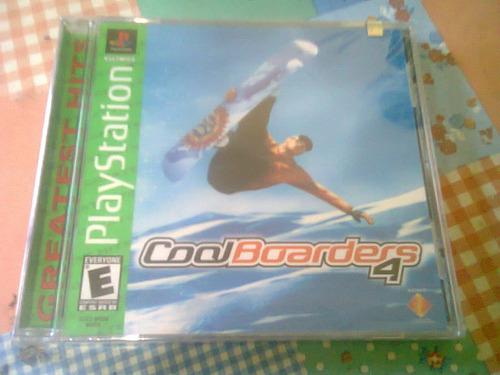 Cool Boarders 4 Ps1 Playstation 1 Nuevo Cerrado Original