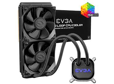 Cooler para CPU EVGA CLC 240 Liquid / Water RGB LED -