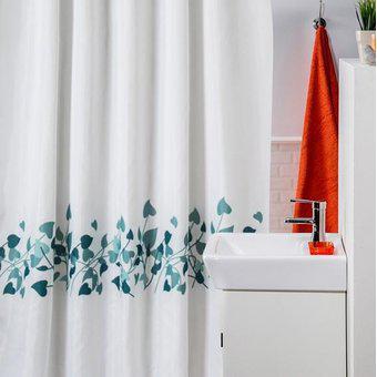 Cortina Baño Teflon Estampada Deluxe