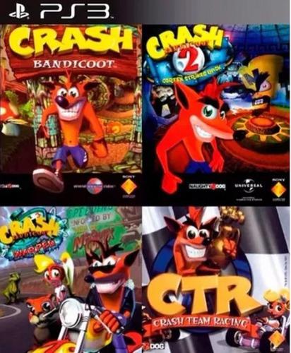 Crash Bandicoot Ps3 | Incluye 4 Juegos De Crash | Original |