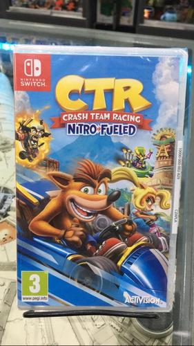 Crash Team Racing Nitro Fueled Switch Fisico Nuevo Sellado