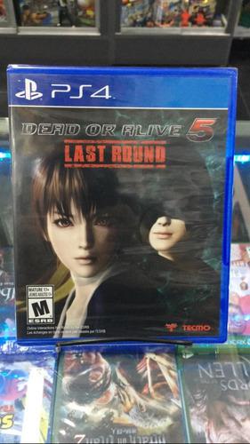 Dead Or Alive 5 Last Round Ps4 Fisico Nuevo Sellado