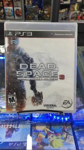 Dead Space 3 Fisico Nuevo Ps3 Limited Edition Fisico
