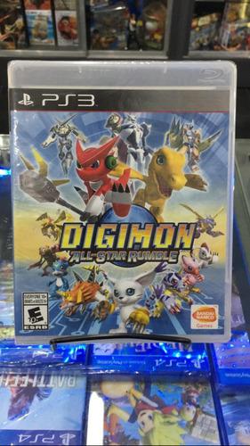 Digimon All Star Rumble Ps3 Nuevo Sellado Fisico