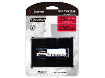 Disco Kingston A2000 SSD 250GB M.2 2280 - PCI Express 3.0 x4