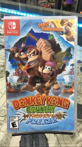 Donkey Kong Country Tropical Freeze Swicht Fisico Nuevo