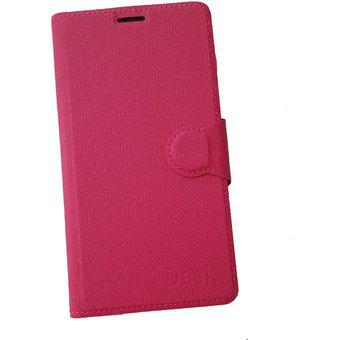 Funda Flip Cover Agenda Tarjetero Samsung Note 4 - Rosa