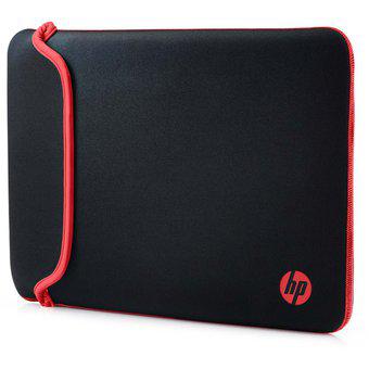 Funda para Notebooks de 14" HP-Negro con Rojo