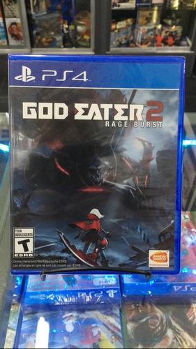 God Eater 2 Rage Burst Ps4 Fisico Nuevo Sellado