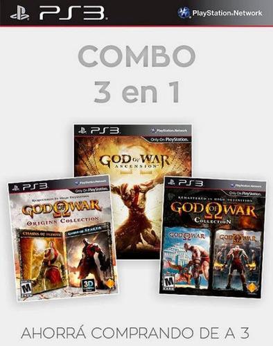 God Of War Collection Completa 5 Juegos 1 - Ps3
