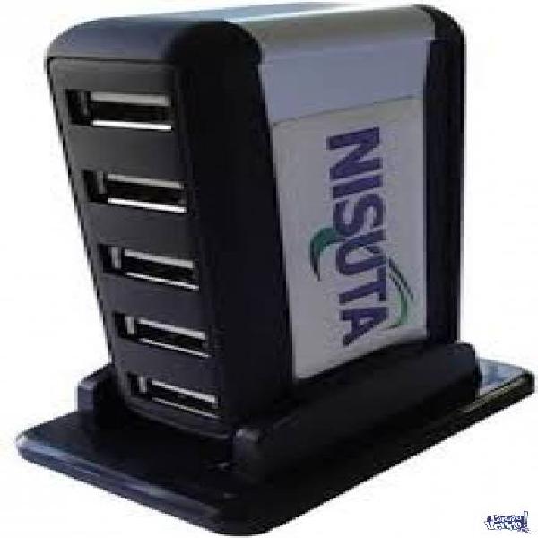HUB 7 PUERTOS NISUTA USB - PASCAL COMPUTACION