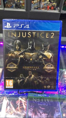 Injustice 2 Legendary Edition Ps4 Fisico Nuevo Sellado