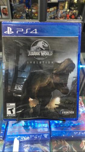 Juego Jurassic World Evolution Ps4 Fisico Nuevo Sellado