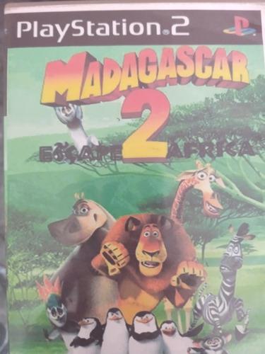 Juego Madagascar 2. Ps 2. Excelente Estado